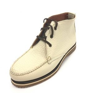 DOONEY And BOURKE 7 Boots Wallabies Beige Leather
